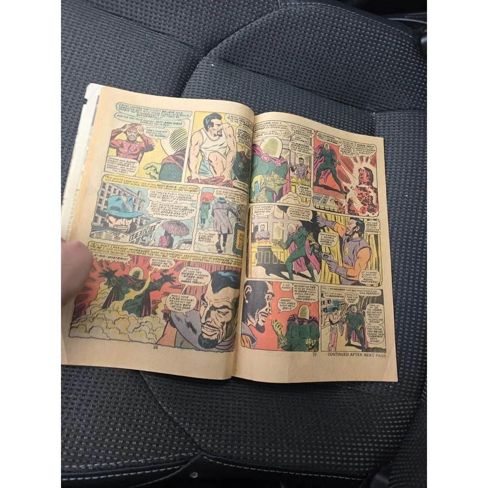 Vintage 1975 Marvel‎ Giant-Size Spider-Man #6 Comic Book Human Torch Annual